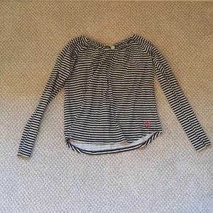 Roxy stripped shirt in size girl medium and 12.